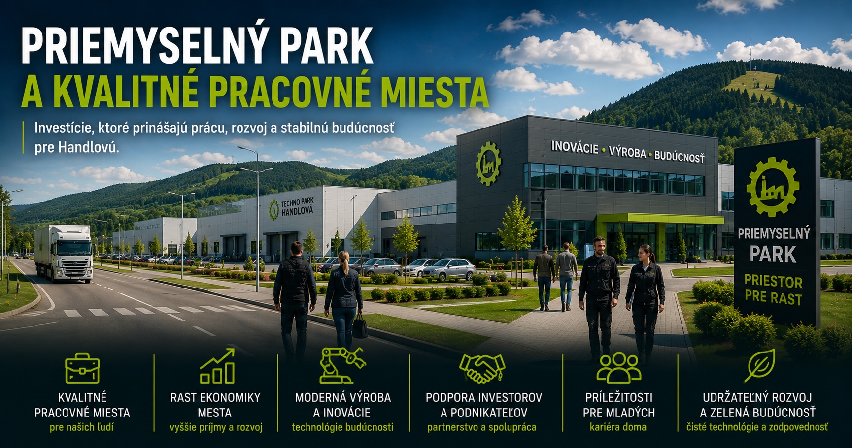 Priemyselný park a kvalitné pracovné miesta