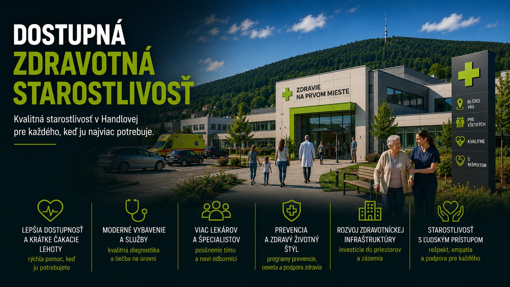 Dostupná zdravotná starostlivosť